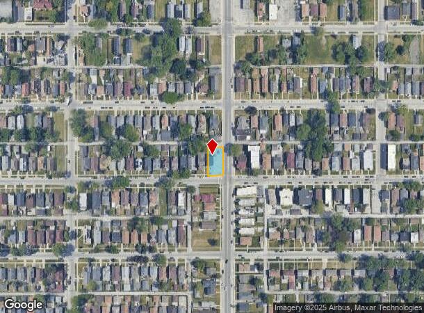  840 Wentworth Ave, Calumet City, IL Parcel Map