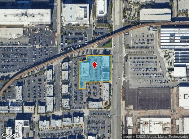 885 N Douglas St, El Segundo, CA Parcel Map