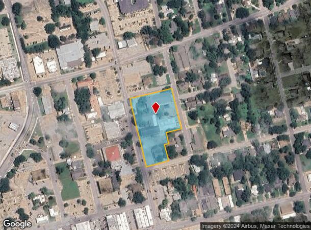  304 N Market St, Brenham, TX Parcel Map