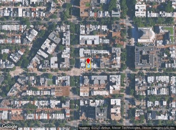  1635 R St Nw, Washington, DC Parcel Map