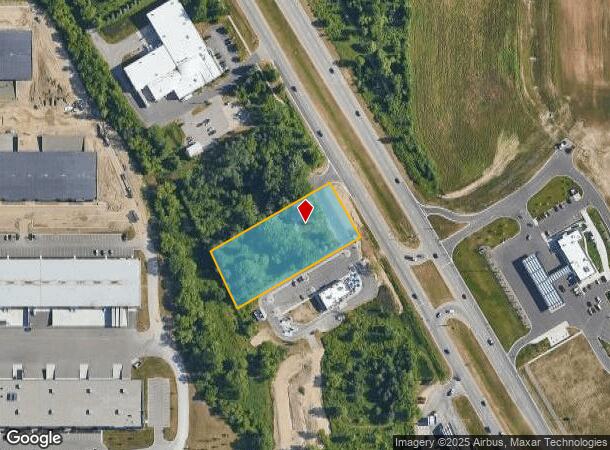 6675 Broadmoor Ave Se, Caledonia, MI Parcel Map