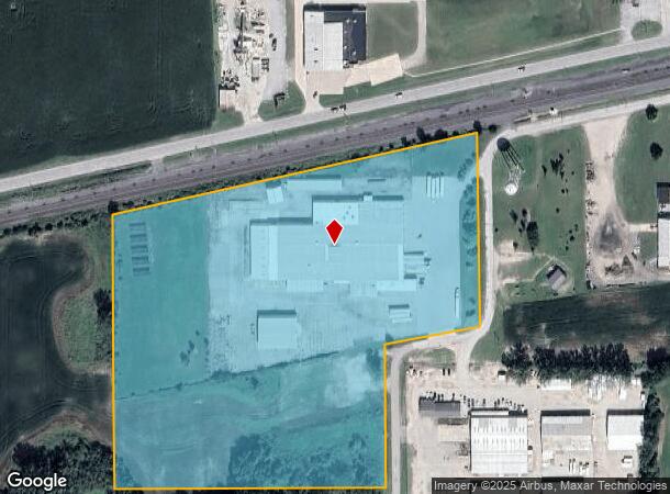 407 W Railroad St, Edgerton, OH Parcel Map