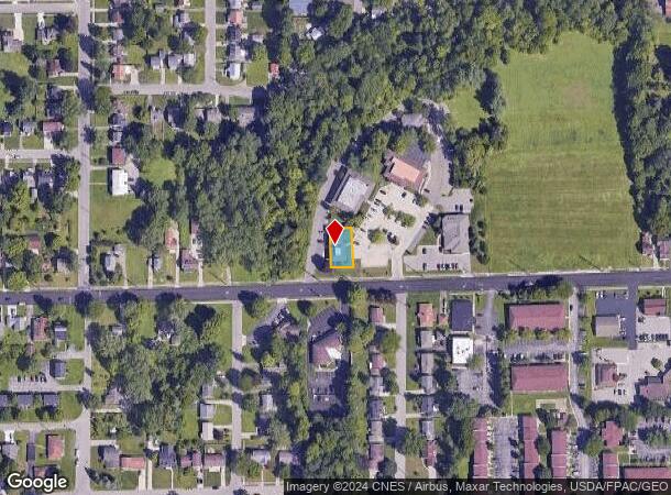  380 Cline Ave, Mansfield, OH Parcel Map