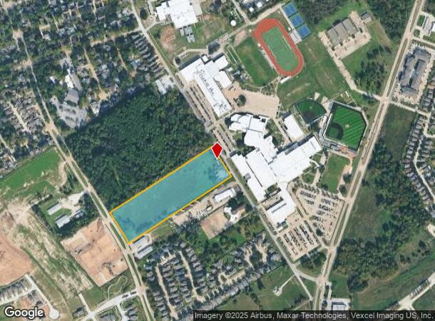 11819 Misty Valley Dr, Houston, TX Parcel Map