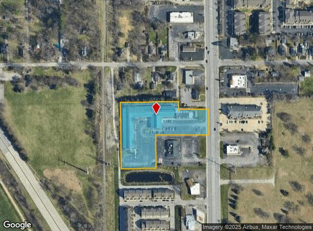  215 S Dixie Way, South Bend, IN Parcel Map