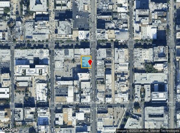 1641 N Cahuenga Blvd, Los Angeles, CA Parcel Map