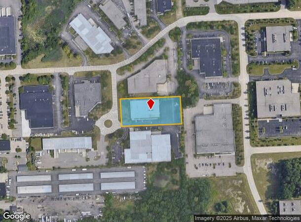 47119 Cartier Ct, Wixom, MI Parcel Map