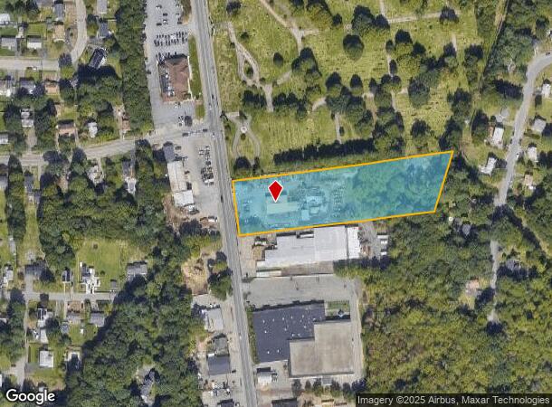  1152 Washington St, Stoughton, MA Parcel Map