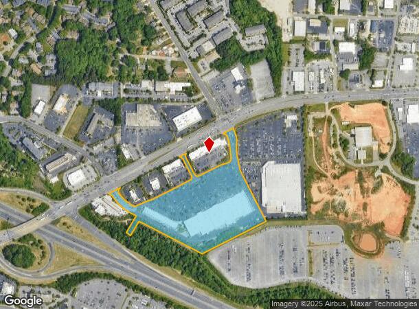  4217 W Wendover Ave, Greensboro, NC Parcel Map