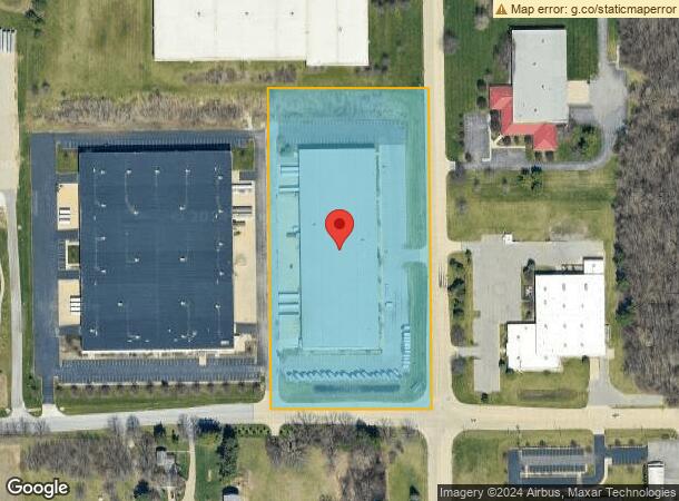  3507 N Olive Rd, South Bend, IN Parcel Map