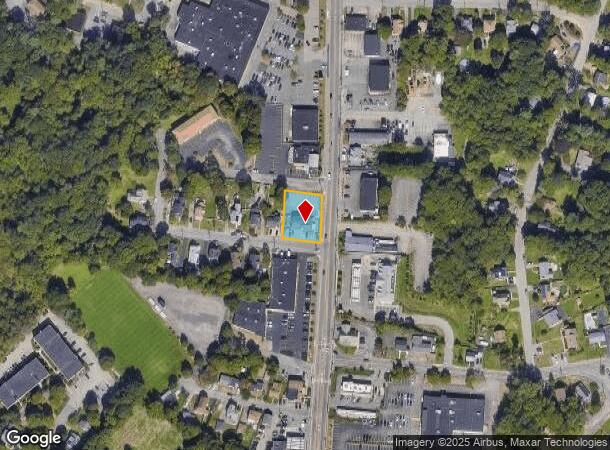  577 Washington St, Stoughton, MA Parcel Map