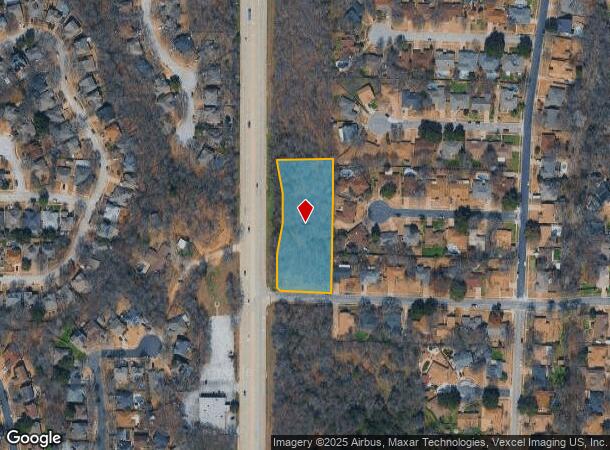 1400 N Industrial Blvd, Euless, TX Parcel Map
