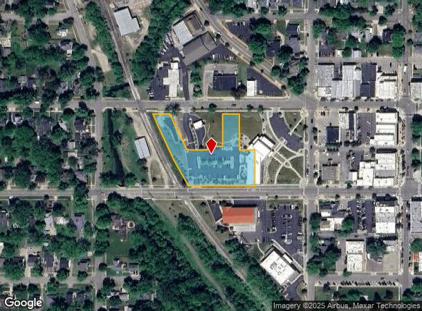  222 W Ash St, Mason, MI Parcel Map