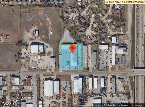  1313 Se 25Th St, Oklahoma City, OK Parcel Map