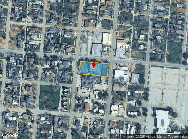 1317 N 8Th St, Abilene, TX Parcel Map