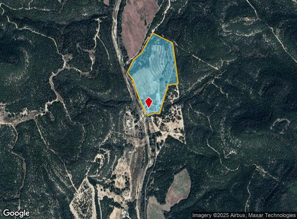 10709 Cow Creek Rd, Marble Falls, TX Parcel Map