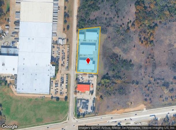  2830 Geesling Rd, Denton, TX Parcel Map