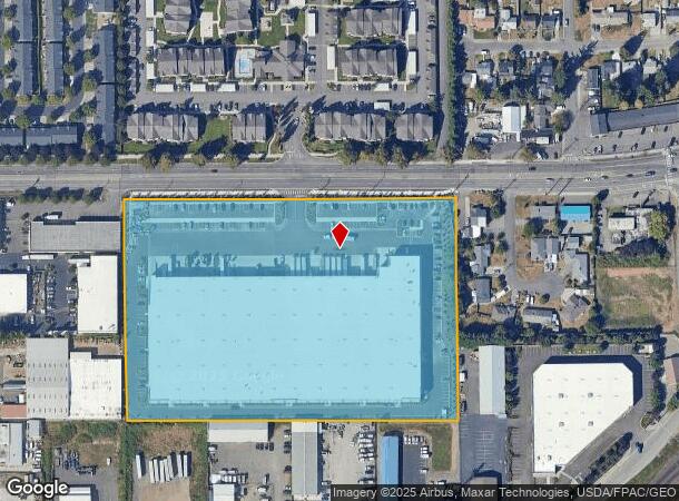 2504 E Main St, Puyallup, WA Parcel Map