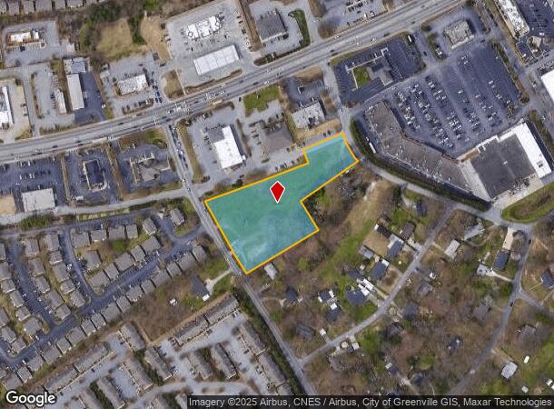 107 Ashmore Bridge Rd, Mauldin, SC Parcel Map