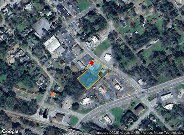 402 S Main St, Abbeville, SC Parcel Map