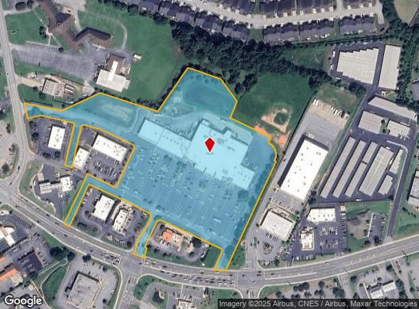  2607 Woodruff Rd, Simpsonville, SC Parcel Map