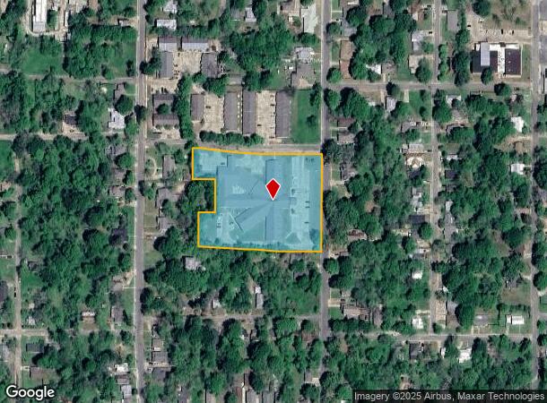 520 8Th St Se, Paris, TX Parcel Map