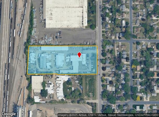  4550 Main St Ne, Minneapolis, MN Parcel Map