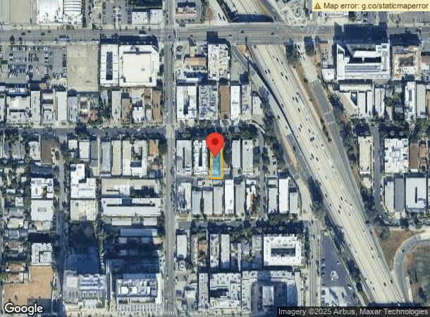  5842 Carlton Way, Los Angeles, CA Parcel Map