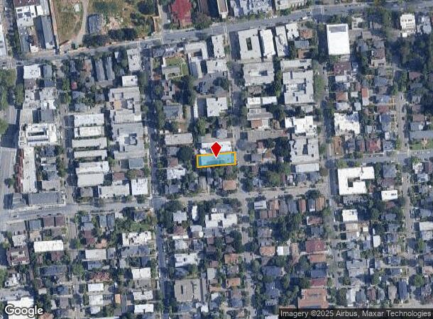 2540 Benvenue Ave, Berkeley, CA Parcel Map