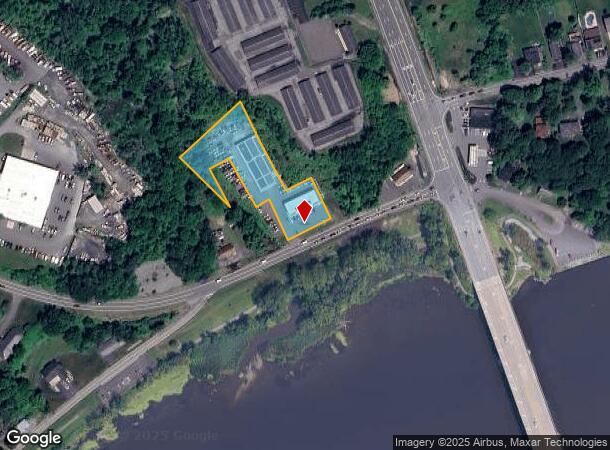  1385 Crescent Vischer Ferry Rd, Halfmoon, NY Parcel Map
