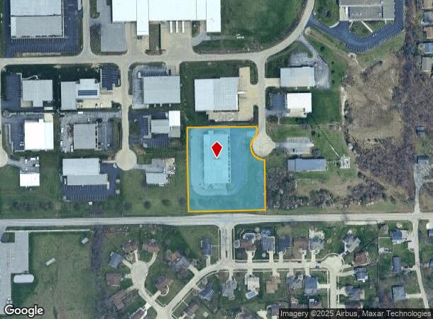  3205 Clairmont Ct, Fort Wayne, IN Parcel Map