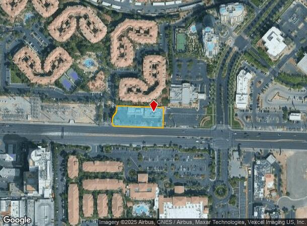  280 E Flamingo Rd, Las Vegas, NV Parcel Map