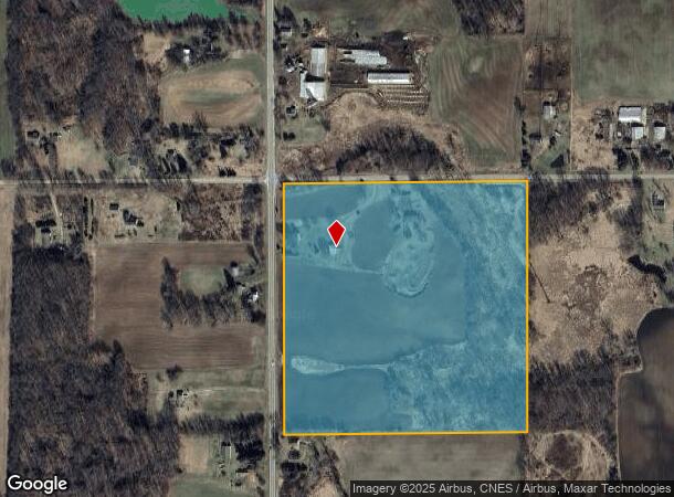  2951 N Meridian Rd, Hudson, MI Parcel Map