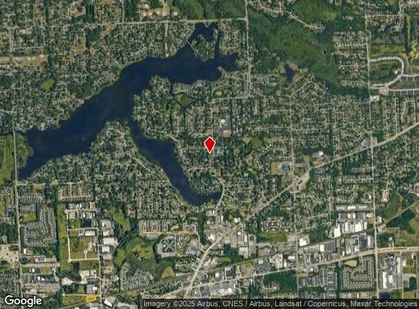  1101 Enterprise Dr, Walled Lake, MI Parcel Map