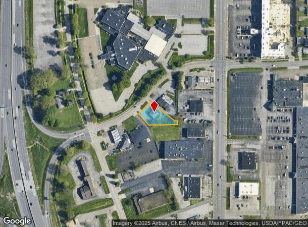  1677 Diagonal Rd, Akron, OH Parcel Map