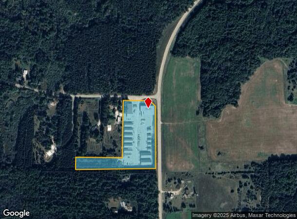  E1571 Stratton Lake Rd, Waupaca, WI Parcel Map