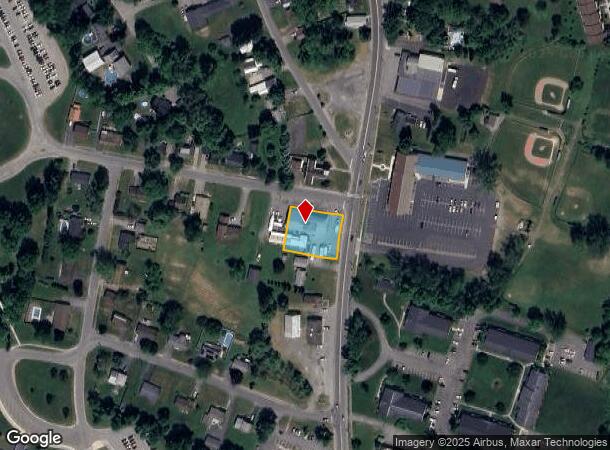  583 S Main St, Central Square, NY Parcel Map