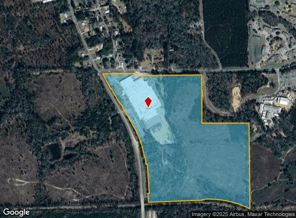  1633 High Bridge Rd, Quincy, FL Parcel Map