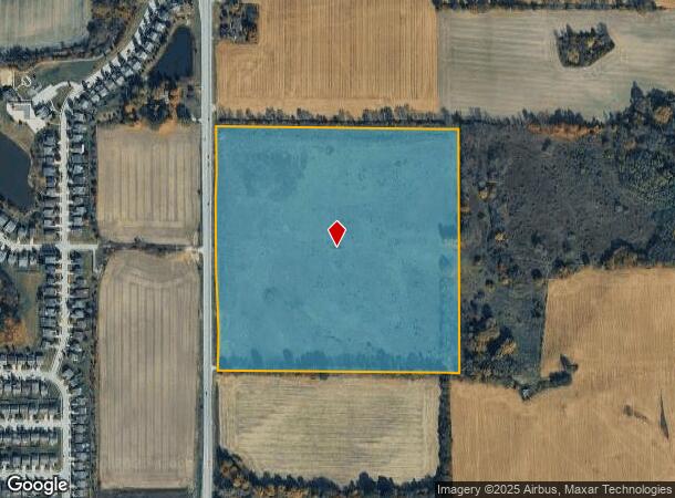 11373 N State Road 39, Monrovia, IN Parcel Map