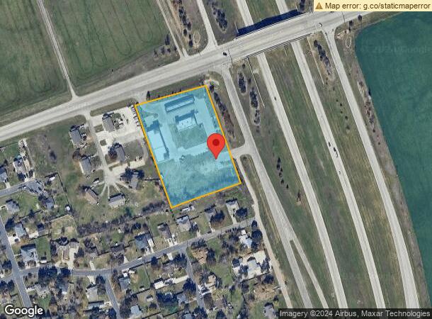  3600 E University Ave, Georgetown, TX Parcel Map