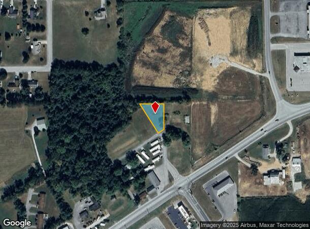 End Of Coral St, Salem, IN Parcel Map