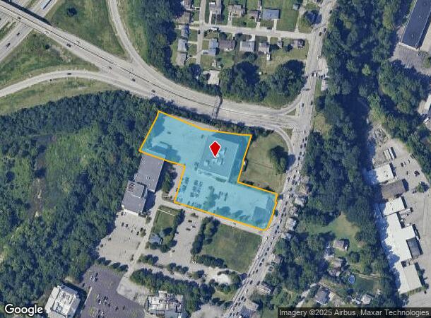  1225 Washington Pike, Bridgeville, PA Parcel Map