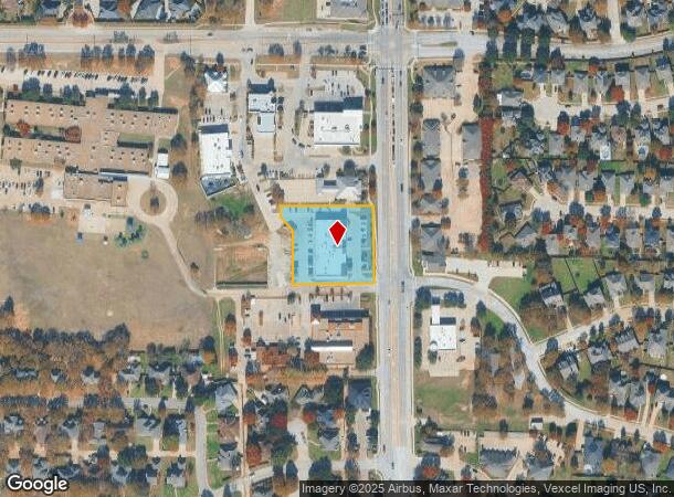  3220 Teasley Ln, Denton, TX Parcel Map