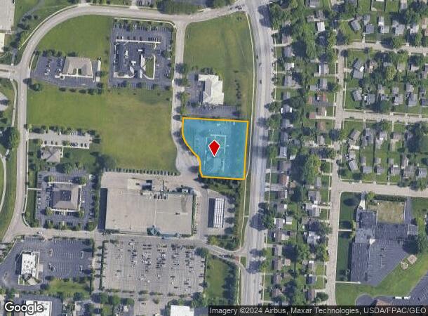  2650 Woodman Center Ct, Dayton, OH Parcel Map