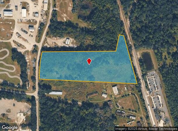 525 Fair St, Deland, FL Parcel Map