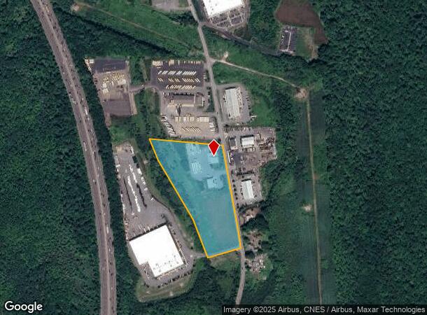 630 Elm St, Bridgewater, MA Parcel Map