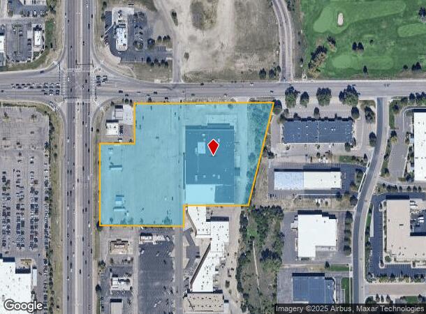 5885 Palmer Park Blvd, Colorado Springs, CO Parcel Map