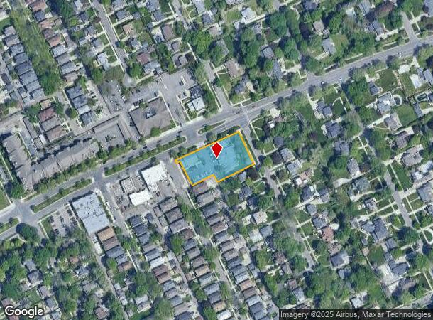 15450 E Jefferson Ave, Grosse Pointe Park, MI Parcel Map