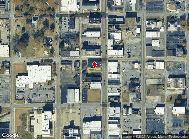  1228 Noble St, Anniston, AL Parcel Map