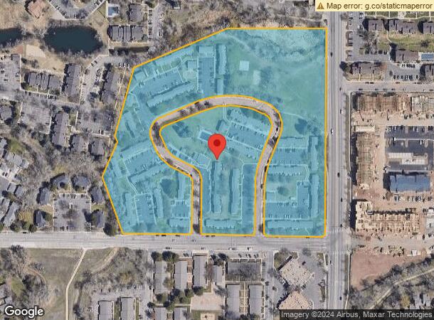  1742 Heritage Cir, Fort Collins, CO Parcel Map